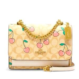 Coach Klare crossbody with heart cherry print